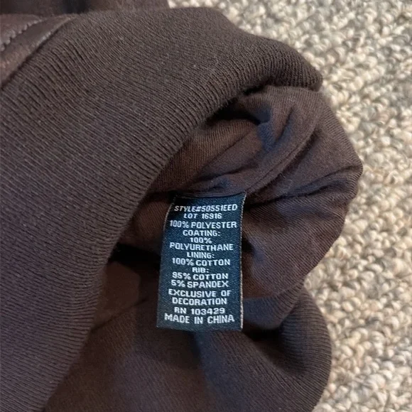 Evereve Dark Brown Bomber Jacket NWOT - Picture 16 of 16